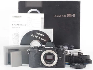 Olympus OM-D E-M5 II Digital Camera Black 2994 Shots w/ Box [Top Mint] #Z5122A - Picture 1 of 12