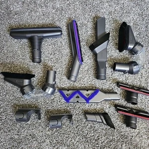 Dyson Vacuum Cleaner Assortment of Attachment Accessories Lot of 11 - USED - Picture 1 of 5