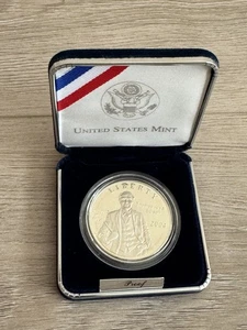 US Mint 2004 P Thomas A Edison Commemorative Silver Dollar with OGP and COA - Picture 1 of 9