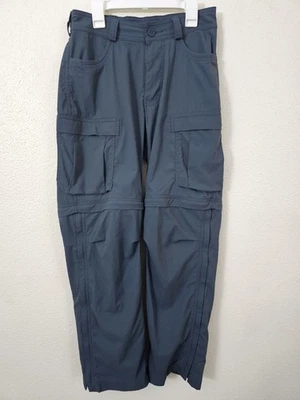 REI Pants Convertible  Women's Blue Zip Off Hiking Outdoor 28W/30L - Image 1 of 4