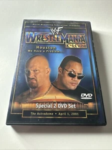 WWF Wrestlemania 17 (2 Disc DVD Set) WWE OOP HTF Stone Cold The Rock Wrestling - Picture 1 of 6