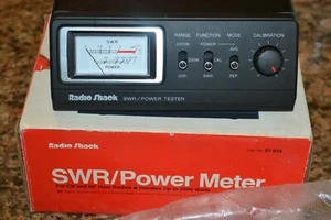 RADIO SHACK SWR POWER METER 21-524 CB RADIO HAM RADIO ACCESSORIES COMMUNICATION - Zdjęcie 1 z 1