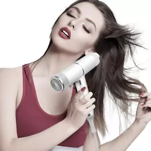 with Concentrator Nozzle Ionic Hair Dryer ABS Salon Tool Blow Dryer Woman - Picture 1 of 17