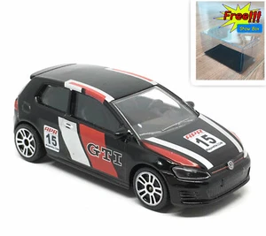 Majorette Volkswagen Golf VII GTI Racing no.15 Black 1/64 (3 inches) no Package - Picture 1 of 8