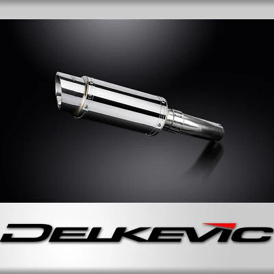 Kit silenciador de escape redondo de acero inoxidable de 8" deslizable Honda CB750 Hornet 2023-2024 Foto 1 de 3