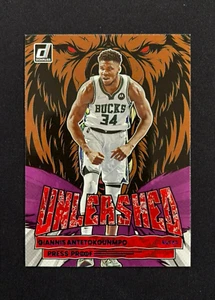 2022-23 Panini Donruss Giannis Antetokounmpo Unleashed Purple Press Proof #11 - Picture 1 of 2