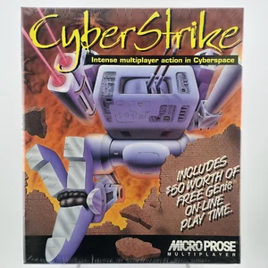 CyberStrike, 1994, Big Box, New & Sealed - Picture 1 of 8