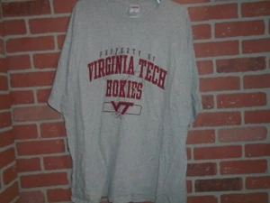 CAMISETA VIRGINIA TECH HOKIES DISEÑO LOGOTIPO HOMBRE ADULTO 2XL POR SOFFE - Imagen 1 de 2