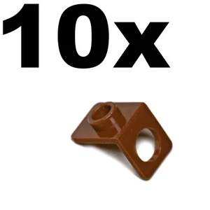 NEU LEGO - Körperbekleidung - Halshalterung mit Rückenbolzen rotbraun x10 - 9446 10228 - Bild 1 von 1