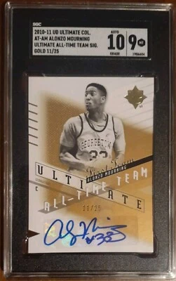 2010-11 UD Ultimate Collection  Alonzo Mourning 11/25  - Image 1 of 4