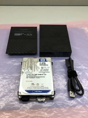 Western Digital WD20NMVW-11EDZS7 2TB USB Hard Drive WXE1 DCM:HHMTJBKB April 2017 - Image 1 of 4