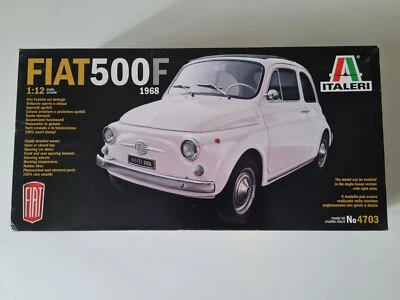 Italeri 4703 1/12 FIAT 500F 1968 Plastic Model Kit - Immagine 1 di 2
