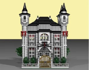lego Embassy Building instructions PDF, LDD and Inventory List 4417 pieces - Zdjęcie 1 z 3