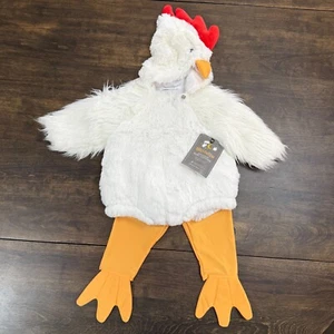 POTTERY BARN KIDS CHICKEN BABY HALLOWEEN COSTUME 6-12 MONTHS - Picture 1 of 6