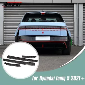 Insignia trasera de carbono forjado emblema tira inferior moldura para Hyundai Ioniq 5 N 2022-2025 - Imagen 1 de 15