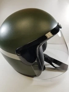 GERMAN ARMY MOTORCYCLE HELMET - Bild 1 von 6