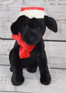 Jellycat Winter Warmer Pippa Plush Black Labrador Lab Puppy Dog NWT - Picture 1 of 10
