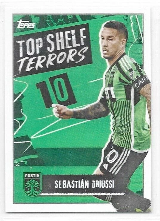 Sebastian Driussi Austin FC Zenit Russia 2023 Topps MLS Top Shelf Terrors #TST-1 - Image 1 of 1