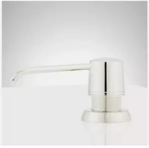 Signature Hardware Averell Seifen- oder Lotionspender Farbe: Nickel poliert - Bild 1 von 2