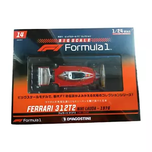 DeAGOSTINI Big Scale F1 Collection #14 1/24 Ferrari 312T2 Niki Lauda 1976 Model - Picture 1 of 2