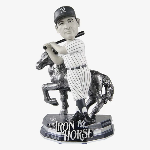 Lou Gehrig New York Yankees Iron Horse Bobblehead FOCO NEW ORIG BOX NIB Cover
