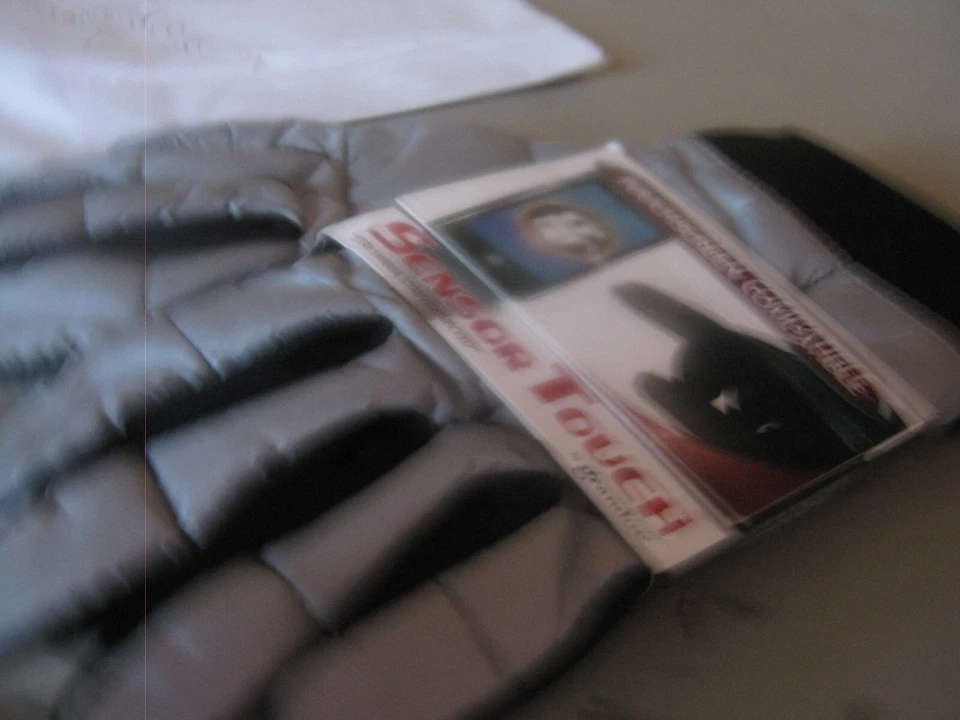 Guantes Grandoe Poliéster Gris/Negro Nuevos Bonitos y CÁLIDOS Extra Grandes Foto 1 de 3