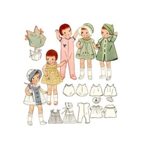 For 9" Patsy Doll Clothing Pattern #10 - Picture 1 of 1