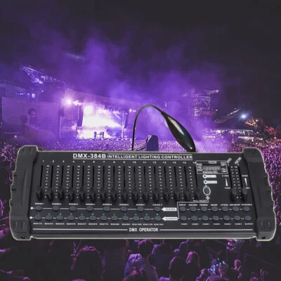 Console Controller 384 Canali DMX-512 per DJ Disco Bar Party con Luce Palco - Immagine 1 di 4