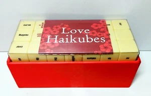 Love Haikubes Puzzle Game by Forrest-Pruzan Creative Haiku Poetry - Picture 1 of 5