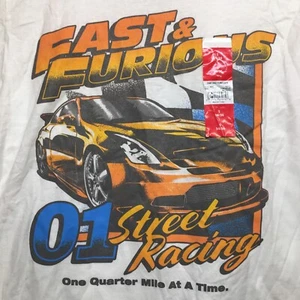 Official FAST & FURIOUS Movie T-Shirt Dominic Paul Walker Vin Diesel Size S - Picture 1 of 13