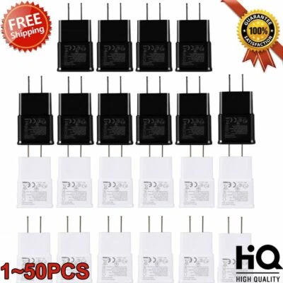 Lot USB Wall Charger Plug Home Power Adapter For Samsung Android iPhone LG HTC - Image 1 of 4