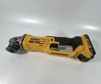 Amoladora angular inalámbrica con batería DEWALT DCG412 20V 4 1/2"/5" Foto 1 de 4