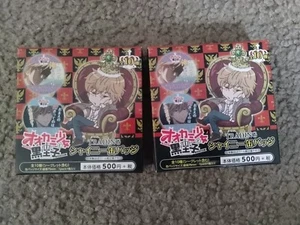 Lote de 2 Insignia Anime Chica Lobo y Príncipe Negro ¡RARO SELLADO! - Imagen 1 de 2