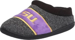 LSU Tigers Logo Slippers by FOCO Purple New In Box Men’s 11-12 - Picture 1 of 4