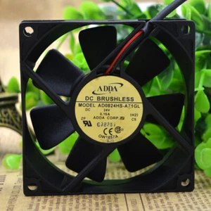ADDA 8CM 8025 DC24V 0.16A AD0824HS-A71GL Inverter Industrial Cooling Fan - Picture 1 of 5