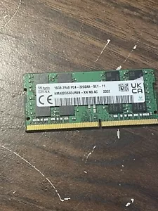 SK Hynix 16GB 2RX8 PC4-3200 DDR4 SODIMM MEMORY RAM - Picture 1 of 2