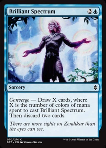 x1 Brilliant Spectrum - Battle for Zendikar - NM - MTG - Image 1 of 1