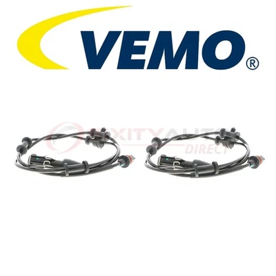 2 pc VEMO Front Right ABS Wheel Speed Sensor for 2014-2016 Jaguar XJR - aq - Image 1 of 4