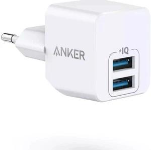 Anker PowerPort Mini Duales Wandladegerät USB-Ladegerät 2,5A iPhone iPad #Q3,5 - Bild 1 von 1