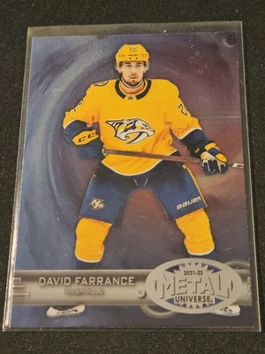 21-22 Skybox Metal Universe David Farrance Retro Rookie 🚨🚨🚨 Nashville  - Image 1 of 2