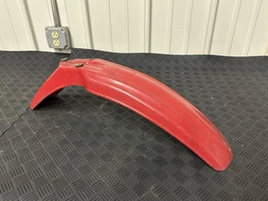 1979-1981 Honda XL 125 S Front Fender Red 437 - Picture 1 of 10
