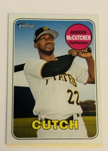 2018 Topps Heritage Nickname #50 Andrew McCutchen "Cutch" - Bild 1 von 2
