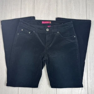 Black corduroy pants, wide leg with flare size 11 - Picture 1 of 7