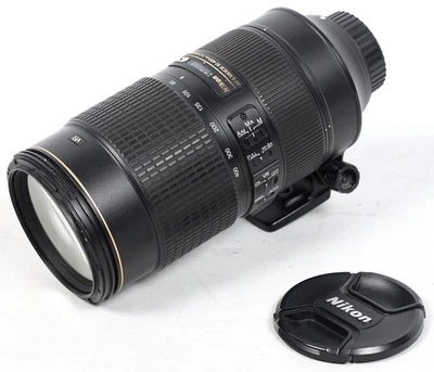 Nikon AF-S NIKKOR 80-400mm f/4.5-5.6 G ED VR Autofocus IF Lens, with Caps - Image 1 of 4