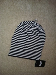 DKNY Black And White Hat For Women  - Picture 1 of 4