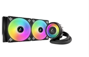 ARCTIC Liquid Freezer III 280 ARGB Czarny AIO CPU Chłodnica wody 2 x pompa wentylatora PWM - Zdjęcie 1 z 6