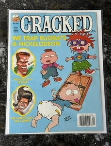 VINTAGE December 1996 Cracked Magazine Nickelodeon RugRats NICE!! - Picture 1 of 5