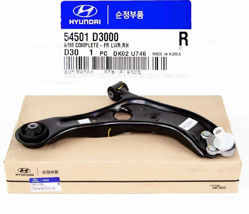 Braço de controle dianteiro direito genuíno 54501D3000 Hyundai Sonata Tucson Kia 2015-2020 - Imagem 1 de 1