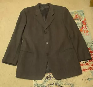 GIORGIO ARMANI Sport Coat Collezioni Label Italy 42R US Brown 100% Wool - Picture 1 of 9