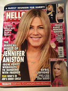 Jennifer Aniston Hello Canada Magazine Avril Lavigne Kate Middleton New - Bild 1 von 1